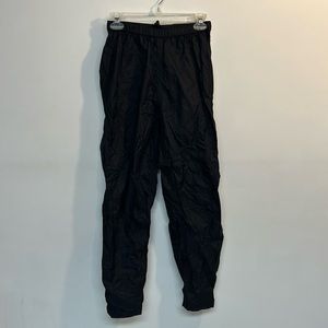 Campmor brand women’s rain pants size S black color